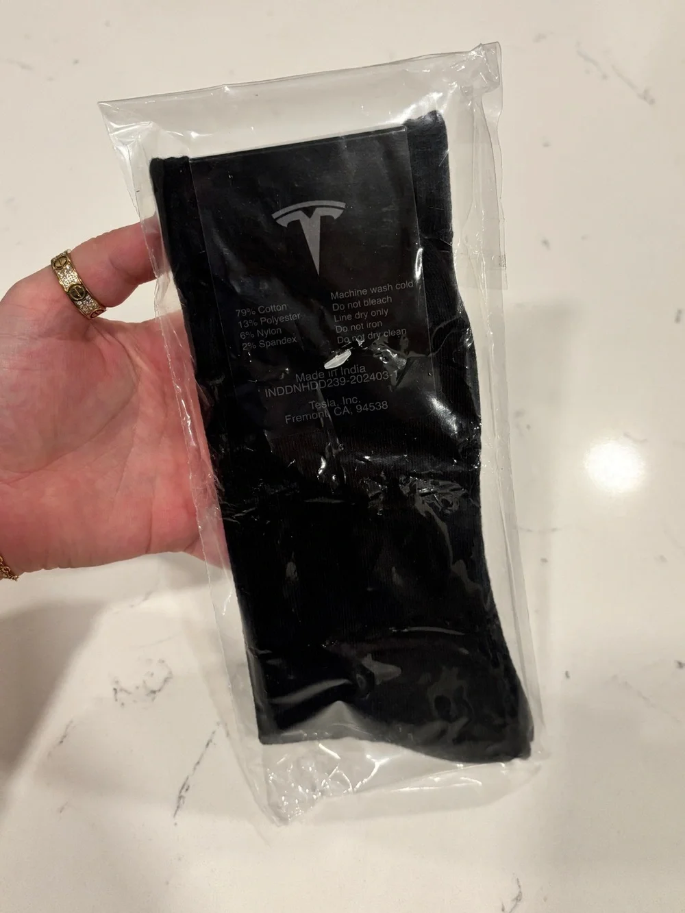 Tesla Socks Black